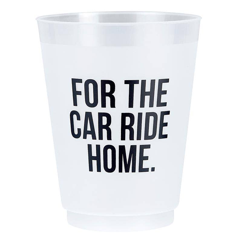 For The Car Ride Home Frosted Cups